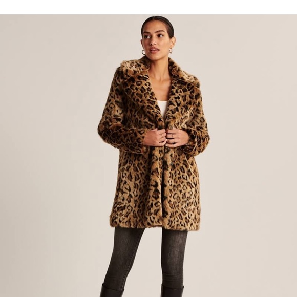 montery Jackets & Blazers - Oversized Leopard Jacket